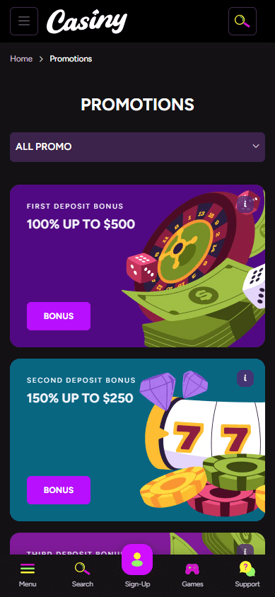 Discover Exciting Opportunities with Casiny Casino No Deposit Bonus